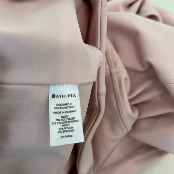 Athleta Pale Pink 7/8 Eclipse Leggings - Picture 13 of 13